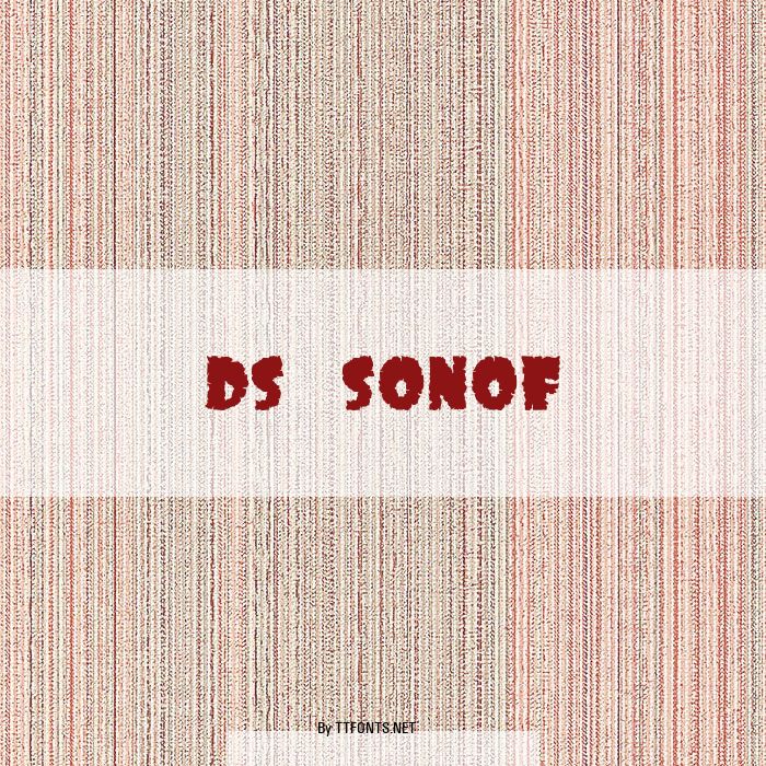 DS SonOf example